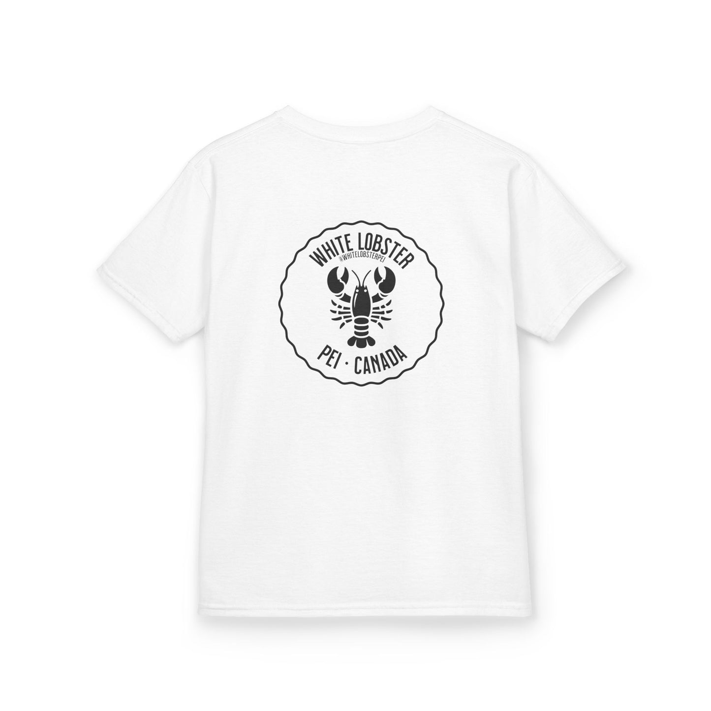 White Lobster Kids Cotton Tee