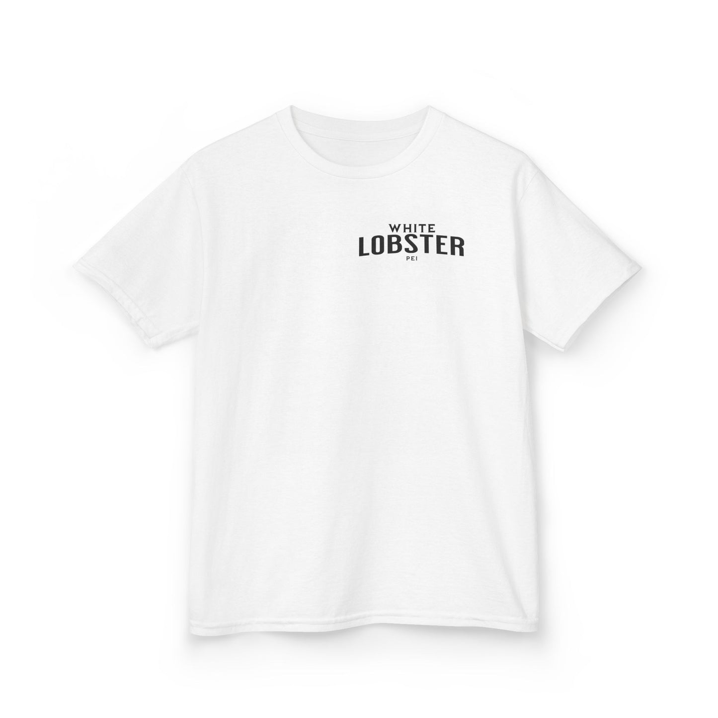 White Lobster Kids Cotton Tee