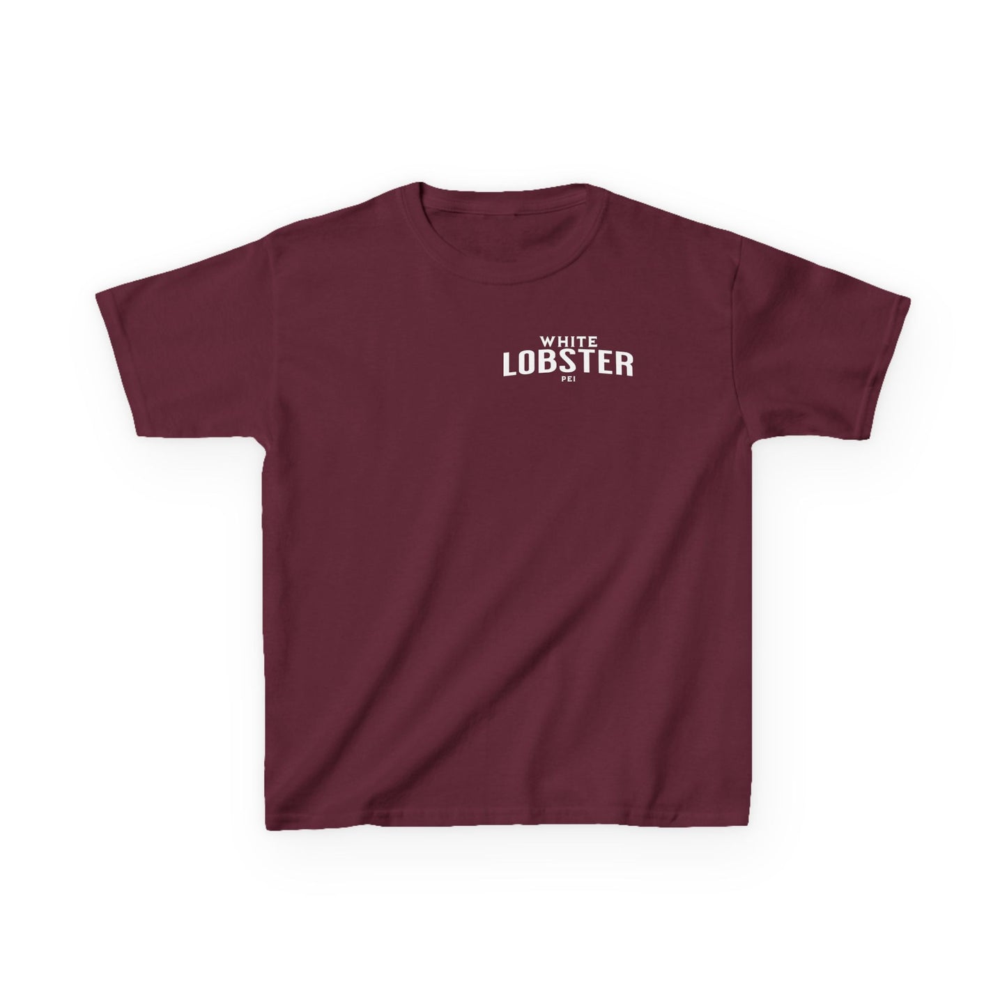 White Lobster Kids Cotton Tee
