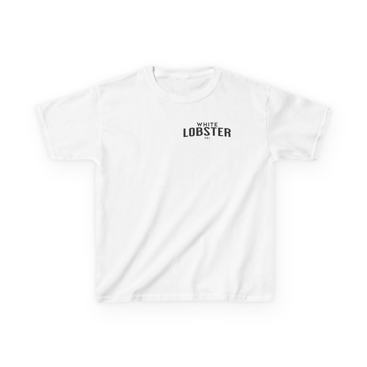 White Lobster Kids Cotton Tee