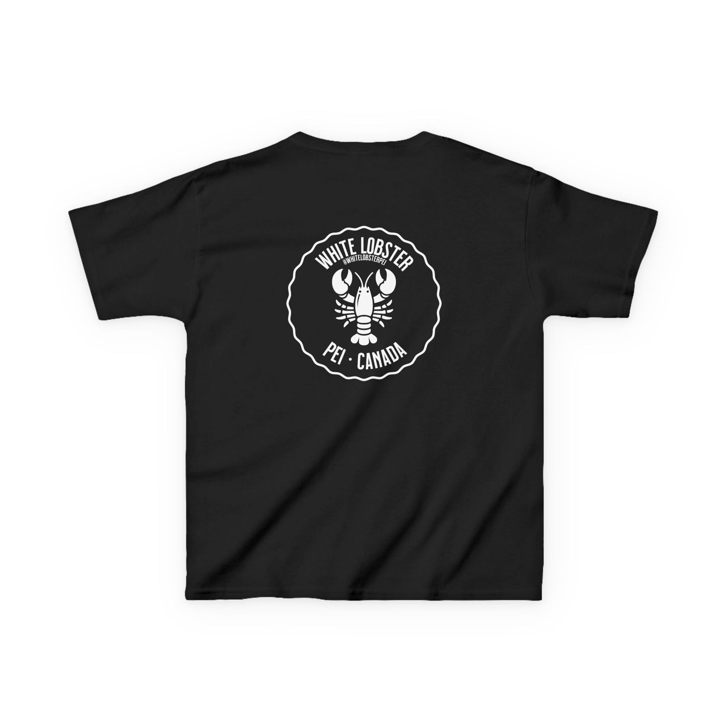 White Lobster Kids Cotton Tee
