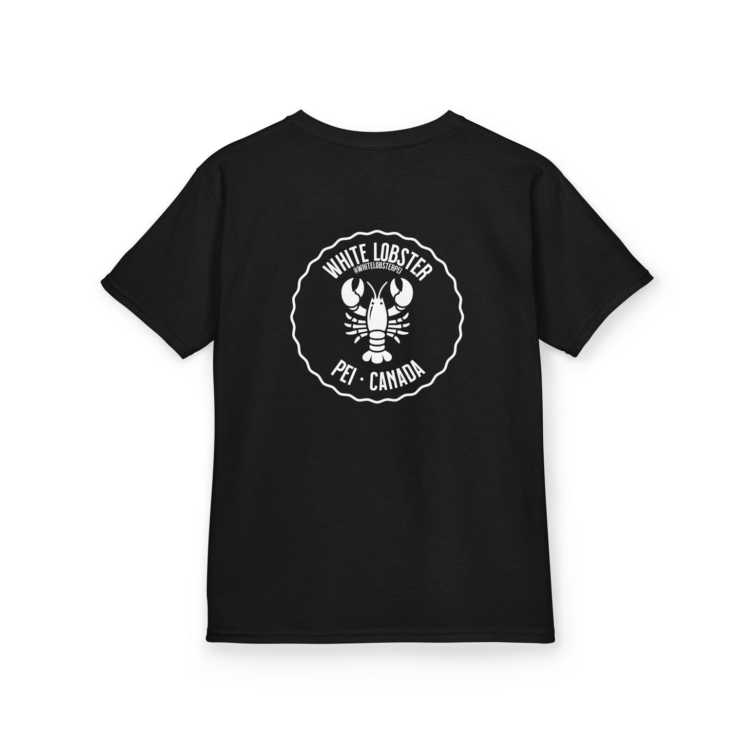 White Lobster Kids Cotton Tee