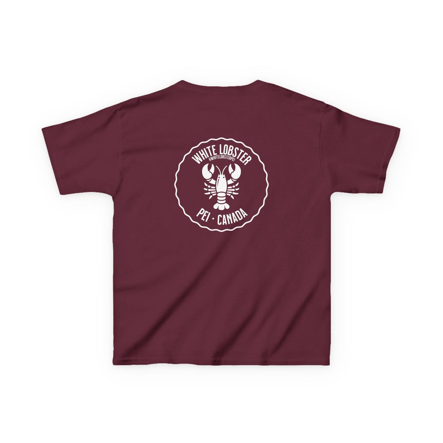 White Lobster Kids Cotton Tee