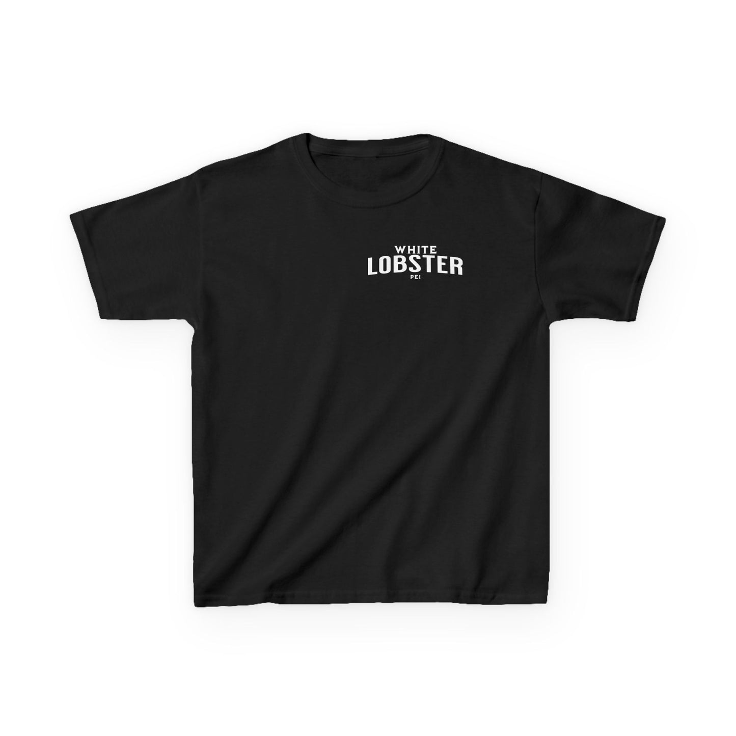 White Lobster Kids Cotton Tee