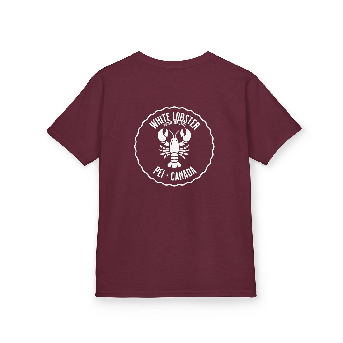 White Lobster Kids Cotton Tee