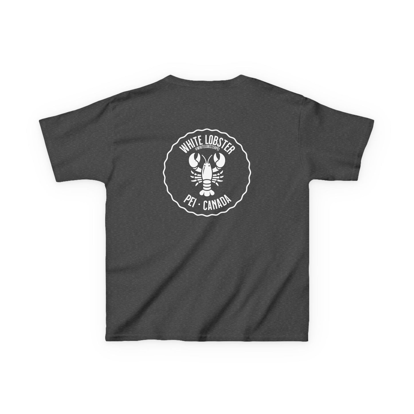 White Lobster Kids Cotton Tee